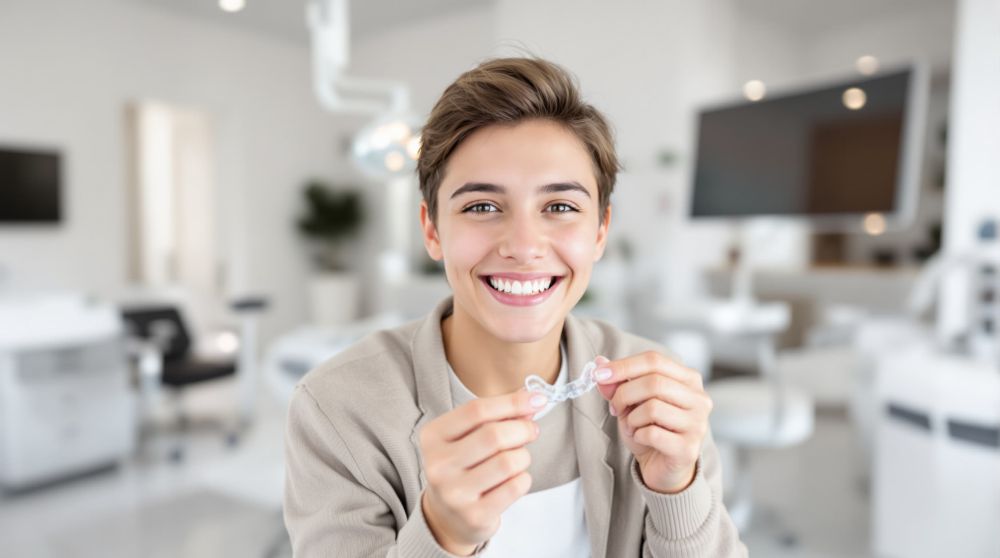 Акция на элайнеры — с дизайном улыбки Акция на элайнеры — с дизайном улыбки